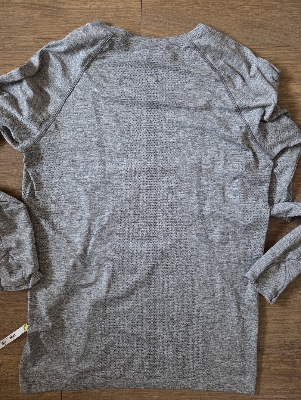 Lululemon Gray Long Sleeve Athletic Top